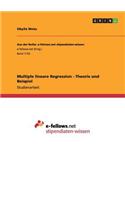 Multiple lineare Regression - Theorie und Beispiel