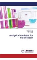 Analytical Methods for Balofloxacin
