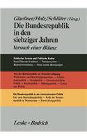 Die Bundesrepublik in Den Siebziger Jahren