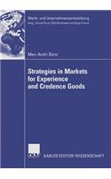 Strategies in Markets for Experience and Credence Goods