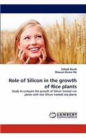 Role of Silicon in the growth of Rice plants