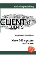 Xbox 360 System Software: (English)