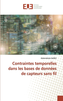 Contraintes temporelles dans les bases de données de capteurs sans fil