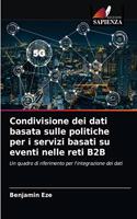 Condivisione dei dati basata sulle politiche per i servizi basati su eventi nelle reti B2B