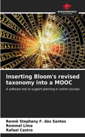 Inserting Bloom's revised taxonomy into a MOOC