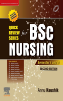 Quick Review Series for B.Sc. Nursing: Semester I and II - E-Book