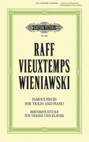 3 Romantic Pieces for Violin and Piano by Raff, Vieuxtemps and Wieniawski