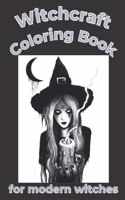 Witchcraft Coloring Book for modern witches