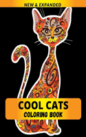 Cool Cats Coloring Book: Coloring Book for Adults and Kids Relaxation