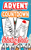 Advent Countdown Coloring Book