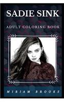 Sadie Sink Adult Coloring Book: Max from Stranger Things Series and Well Known Child Actress Inspired Adult Coloring Book