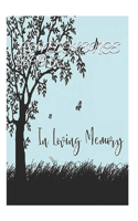 In Loving Memory Of, Condolence Book
