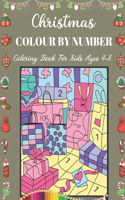 Christmas Colour By Number Coloring Book For Kids Ages 4-8: Christmas color by number Coloring Book for Kids A Children's Holiday color by number Book with Large Pages. Gifts for Kids Ages 4-8. Holiday best g