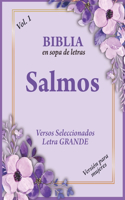 Biblia en Sopa de Letras Versos Seleccionados Letra Grande Versión para mujeres Vol.1