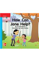 Reading Wonders Leveled Reader How Can Jane Help?: On-Level Unit 9 Week 1 Grade K: (Elementary Core Reading)