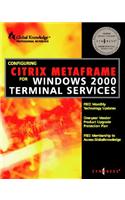 Configuring Citrix Metaframe for Windows 2000 Terminal Services