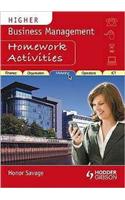 Higher Business Management Homework Activities
