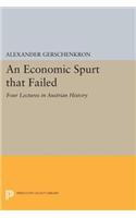 An Economic Spurt that Failed