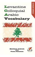 Levantine Colloquial Arabic Vocabulary