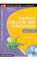 Sentence Structure and Punctuation - Ages 9-10: 100% New Developing Literacy(100% New Developing Literacy)