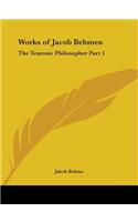 Works of Jacob Behmen