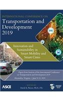 International Conference on Transportation and Development 2019