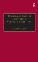 Records of English Court Music