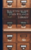 Bulletin of the John Rylands Library; v. 10, no. 2 (jul. 1926)