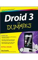 Droid 3 For Dummies