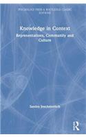 Knowledge in Context