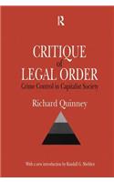 Critique of the Legal Order