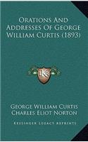 Orations and Addresses of George William Curtis (1893)