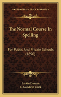 Normal Course In Spelling