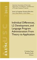 Aausc 2013 Volume - Issues in Language Program Direction