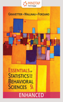 Bundle: Essentials of Statistics for the Behavioral Sciences, 9th + Mindtap Psychology, 1 Term (6 Months) Printed Access Card