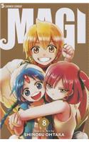 Magi: The Labyrinth of Magic, Vol. 8