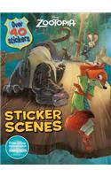 Disney Zootopia Sticker Scenes: Over 40 Stickers