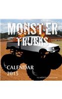 Monster Trucks Calendar 2015: 16 Month Calendar