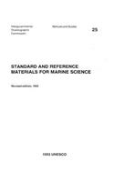 STANDARD AND REFERENCE MATERIALS FOR MARINE SCIENCE, Revised edition, 1993