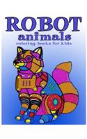 Robot animals Coloring Books for Kids