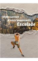 Mon carnet d'entrainement Escalade