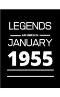 LEGENDS are born in January 1955