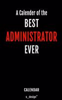 Calendar for Administrators / Administrator