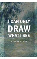 I Can Only Draw What I See