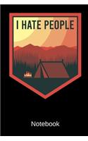 I Hate People Notebook