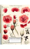 Composition Notebook: Back to School Flower Notebooks for Students