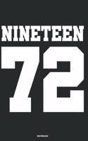 Nineteen 72 Notebook