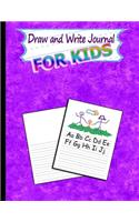 Draw and Write Journal for Kids