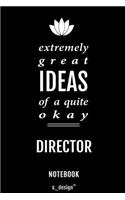 Notebook for Directors / Director