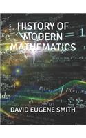 History of Modern Mathematics